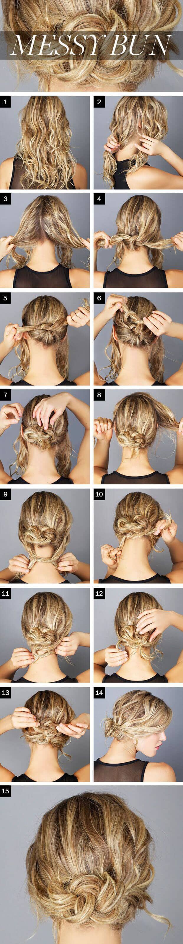 24 Möglichkeiten, Ihre Frisur mit Brötchen zu stylen Das Knotty Bun