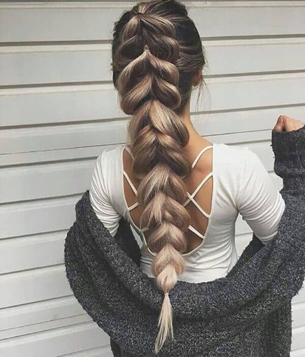 24 wunderschöne Zöpfe Frisuren für lange Haare