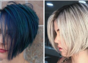 10 fabelhafte kurze Frisuren mit Textur & Farbe