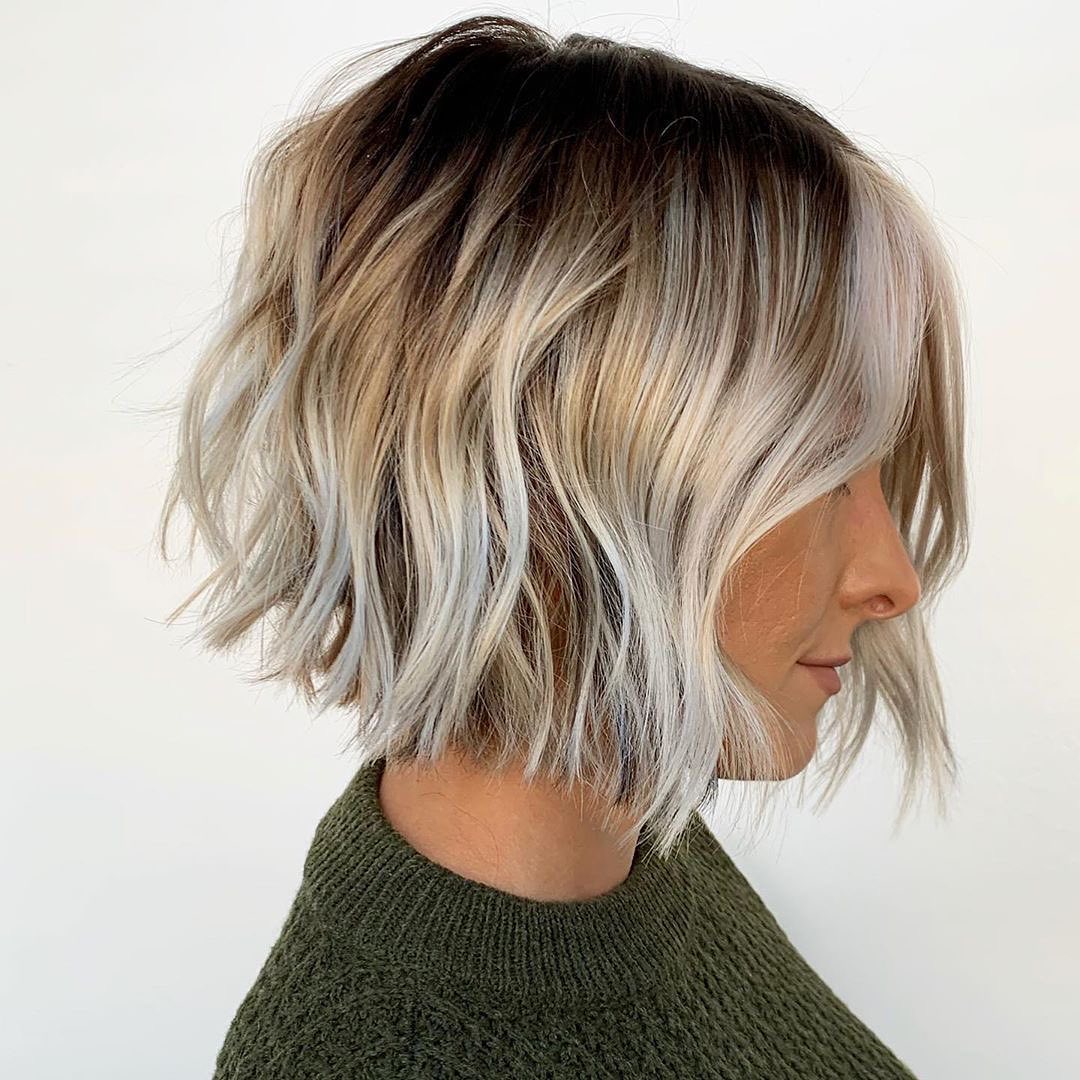 10 Frisuren für dickes Haar - neue Schnitte und erstaunliche Farben