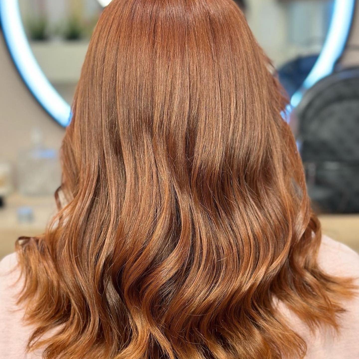 10. Klassische Zimtmischung mit leichten Kupferbändern (Zimthaarfarbe)