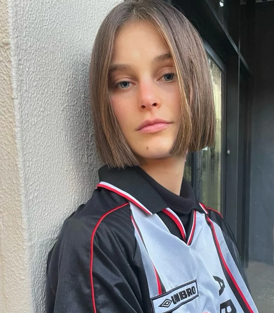 10. Cooler brünettes Micro-Bob (Bob-Frisuren)