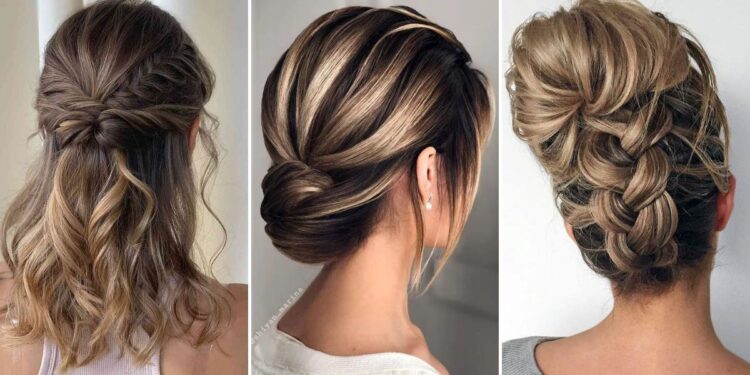 107 Schnelle und einfache Hochsteckfrisuren für mittelgroße Haare im Jahr 2025, um es auszuprobieren