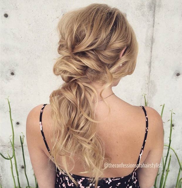 23 atemberaubende Hälfte nach oben, halb unten Frisuren Instagram / Theconfessionsofahairstylist