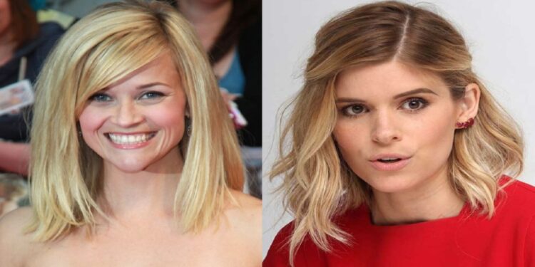 13 strahlende blonde Frisuren für mittelgroße Haare