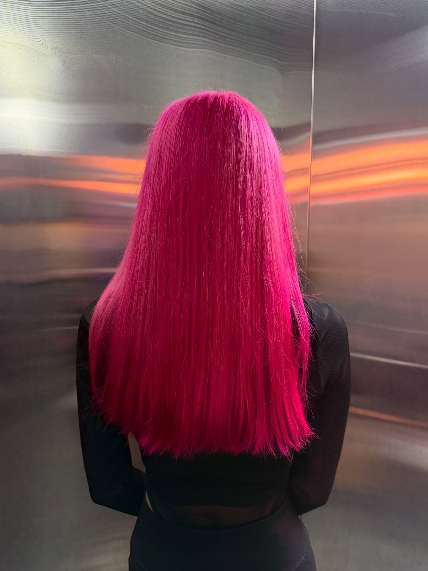 12. Elektrisches rosa gerade Finish (Pinkfarbe)