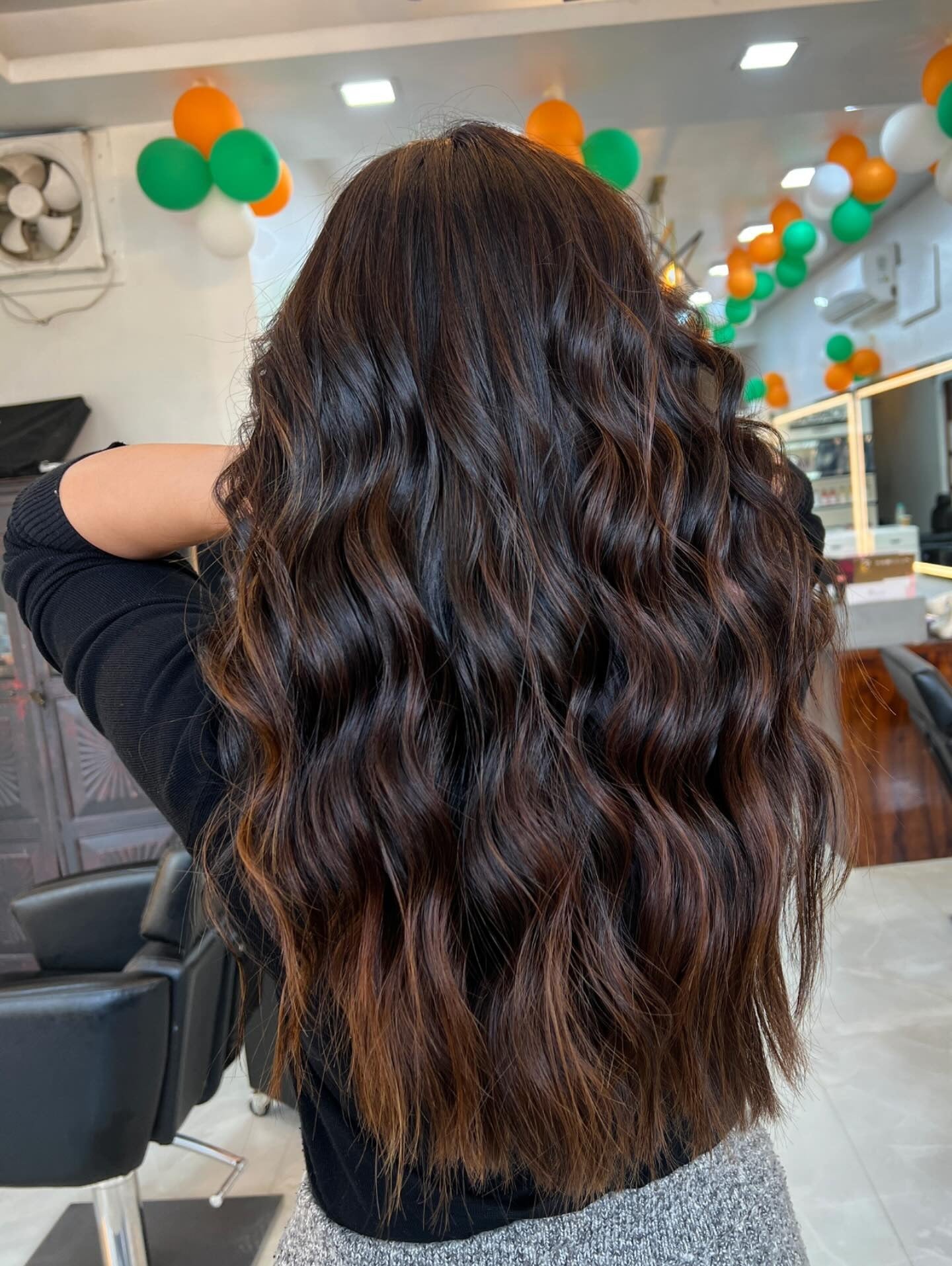 12. Espressobraun mit Kastanien -Ombre (braune Haarfarbe)