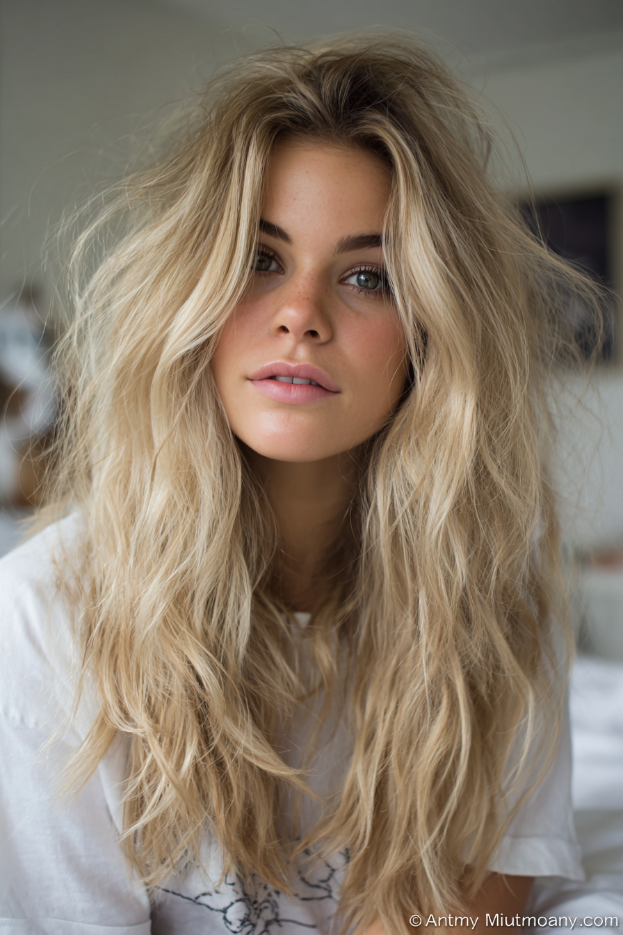 12. Neutralblonde Kopfschichten (unordentliche blonde Frisuren) – unordentliche blonde Frisuren