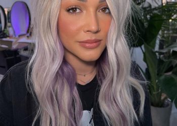 13 Haarfarben-Ideen in Silber-Lavendel, die mühelos glänzen ✨