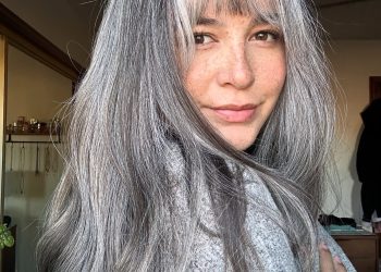 13 graue Haarfarben, die elegant altern