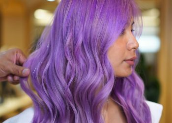 13 trendige hellviolette Haarfarbstile für den Alltagsglam