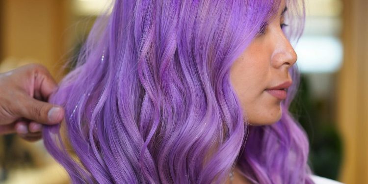 13 trendige hellviolette Haarfarbstile für den Alltagsglam