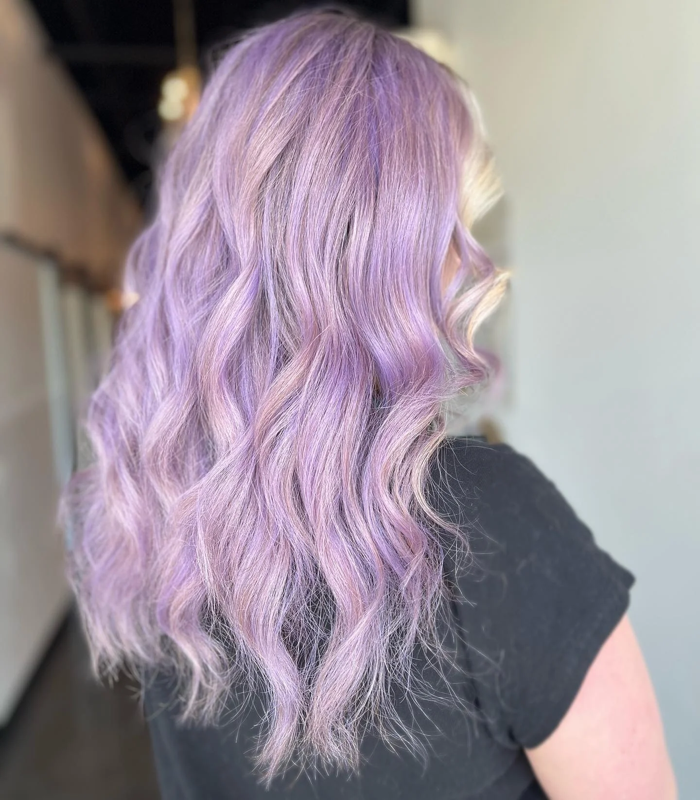 13. Light Lavender Soft Wave Blend (Fliederfarbene Haarfarbe)