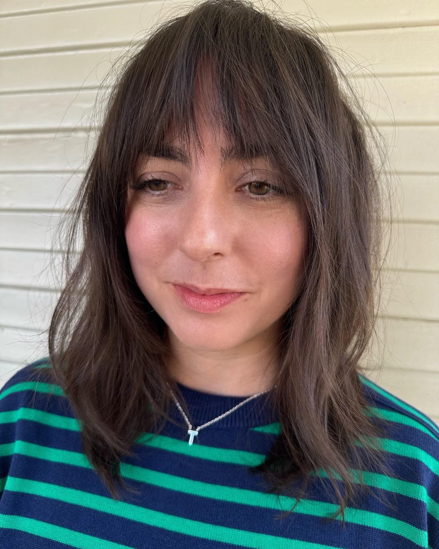 13. Weicher Espresso-Shag mit zarten Fransen (Shaggy Haircuts)