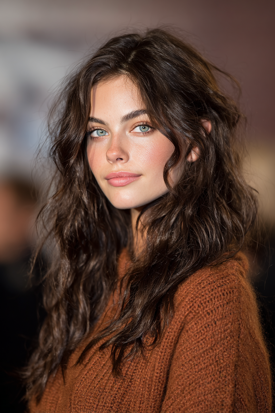 13. Weiche Schichten mit reichem Espresso (geschichtete Frisuren) - Geschichtende Frisuren