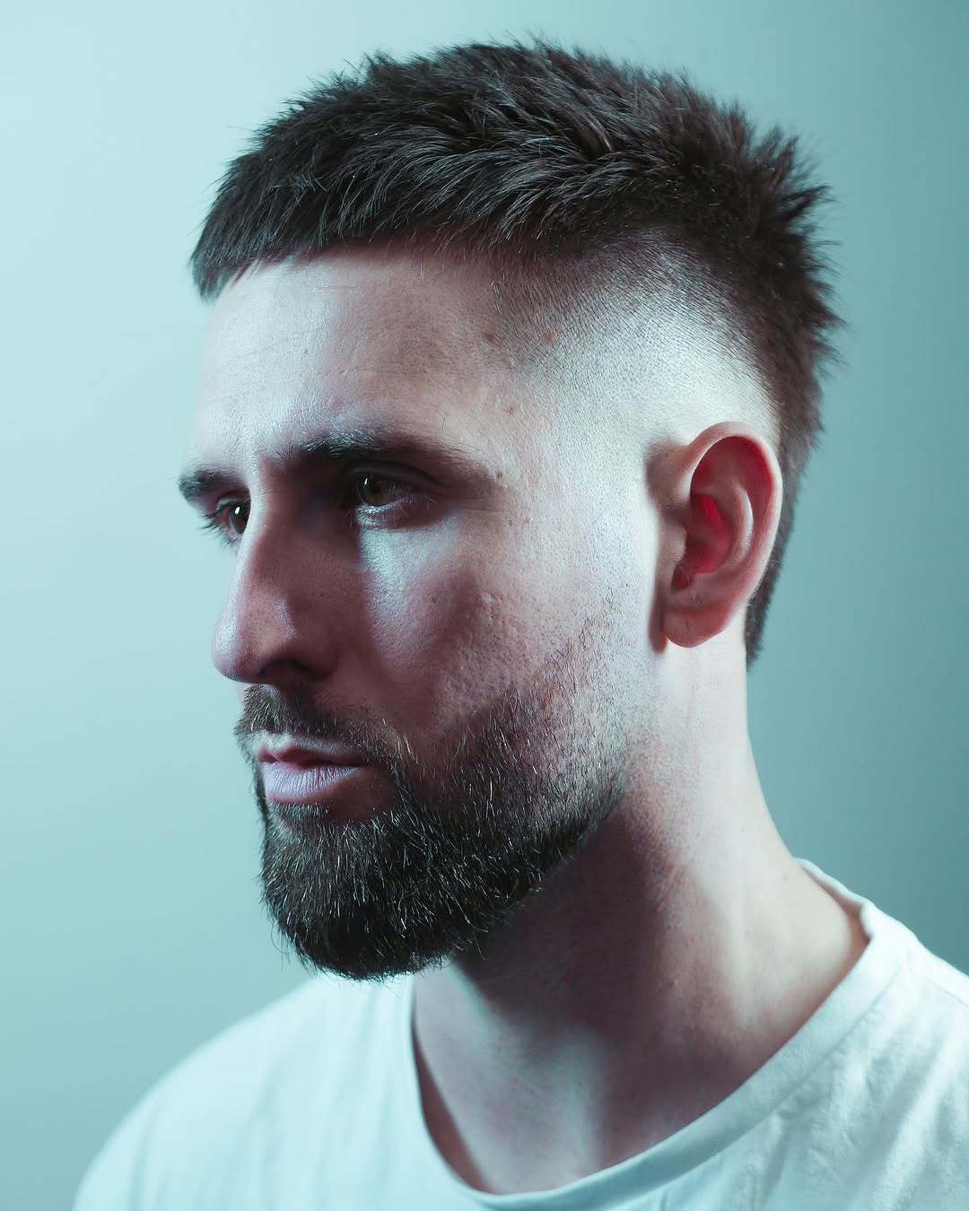 Fauxhawk für Jungs mit länglichen Gesichtern