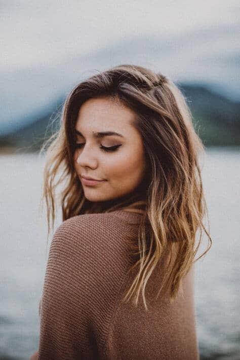 Entspannte, längere Strandwelle