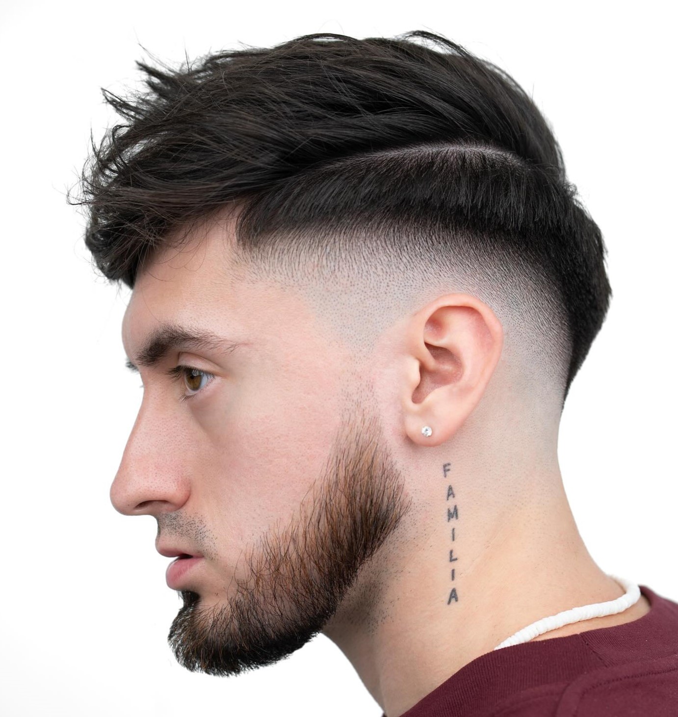 Mittelblätteren Kämmen vorbei