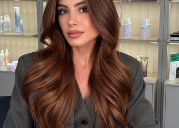 14 trendige warme braune Haarfarbenfarben