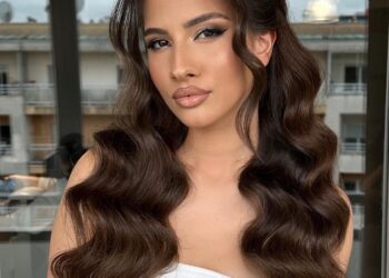 14 wunderschöne langwellige Frisuren für große Haarziele