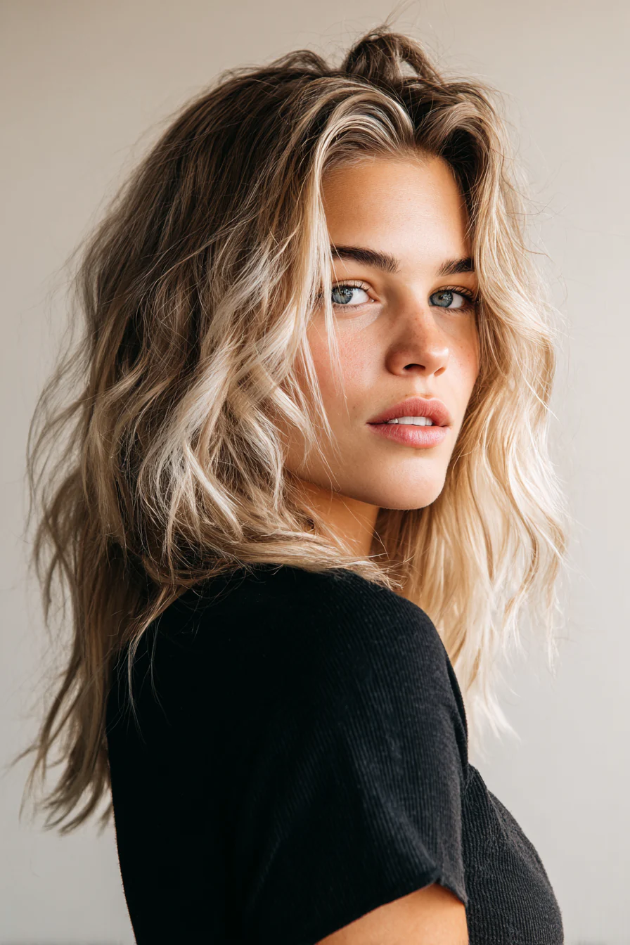 14. Airy Lob in kühlem Hellbraun (Haarschnitt-Ideen für Frauen) – Haarschnitt-Ideen für Frauen