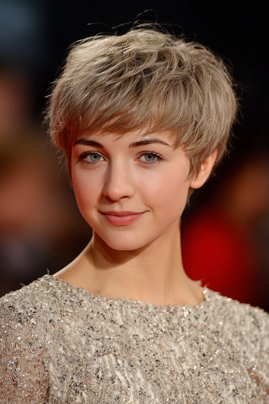 14. Weicher Pixie mit abgerundeter Krone in hellem Aschbraun (Pixie-Haarschnitte) – Pixie-Haarschnitte