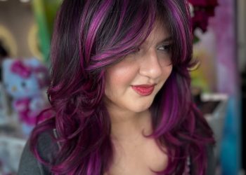 15 Haarthfarbe mit Shows mit Highlights Styles zum Lesezeichen