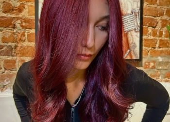 15 Must-Try Cherry Red Haarfarbe Ideen