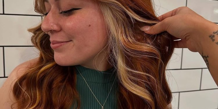 15 bahnbrechende Kupferhaare mit Highlights Inspirationen