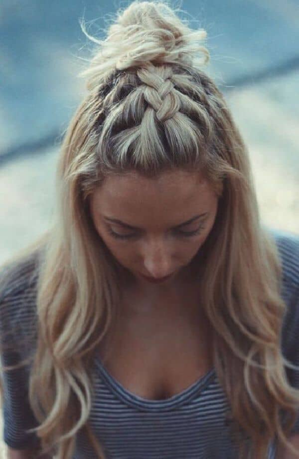 24 wunderschöne Zöpfe Frisuren für lange Haare