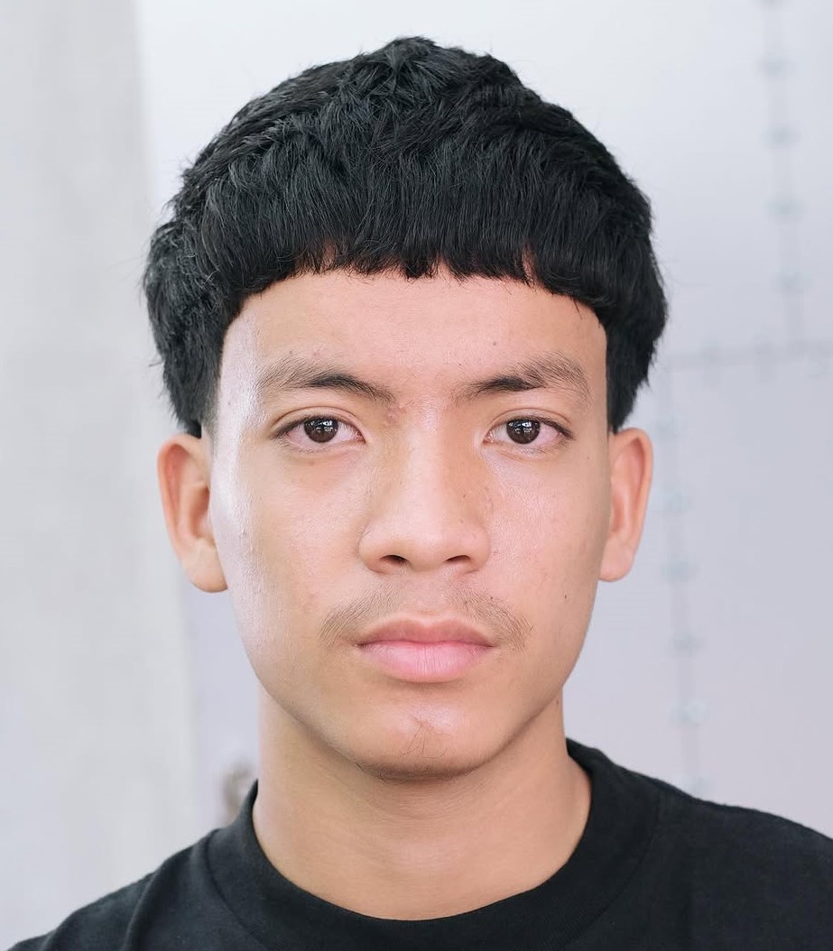 Edgar Haarschnitt für längliche Gesichter