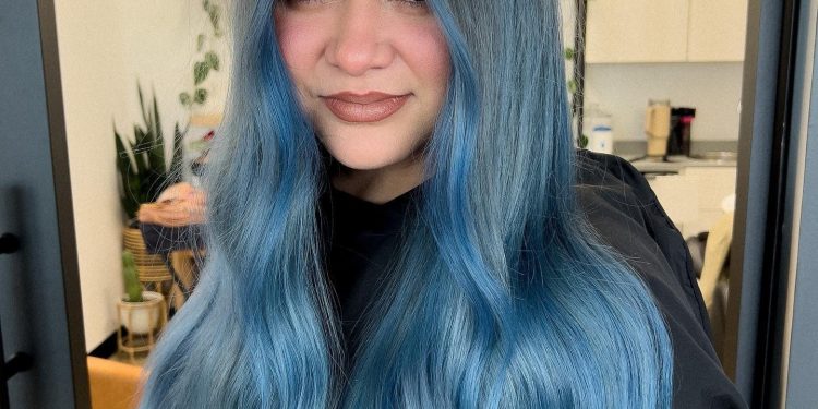 15 hellblaue Haarfarbe Trends zum Versuchen