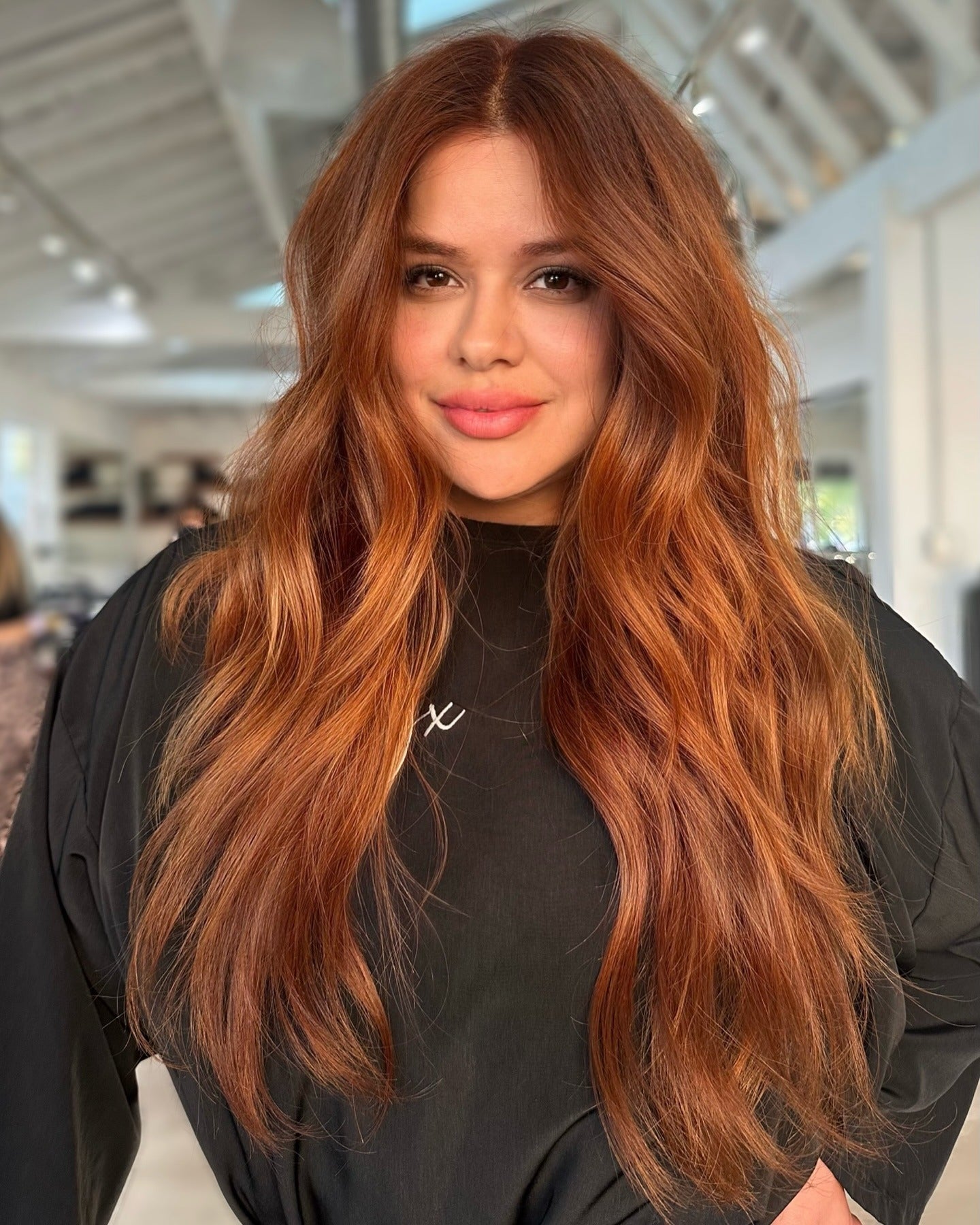 15. Zimtkupferschichten mit gelebter Textur (Ingwer Haarfarbe)