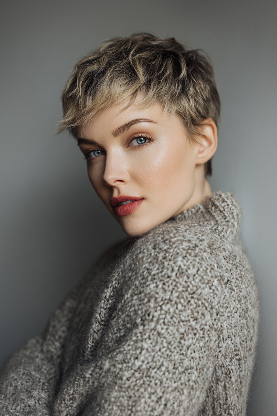 15. Cropped Pixie mit aschblonde (jugendliche Frisuren) - jugendliche Frisuren