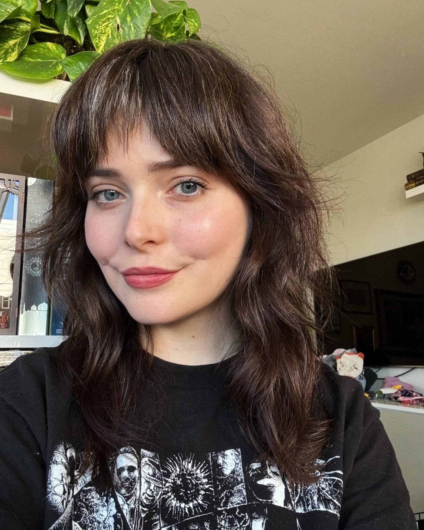 15. Rich Chocolate Shag mit weichen Wellen (mittelschichtter Shag)