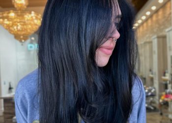 16 einzigartige blaue schwarze Haarfarbe Inspirationen