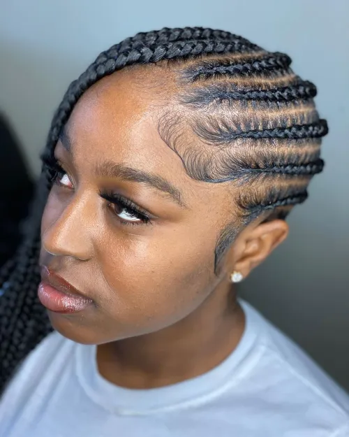 Pflegeleichte Schutzfrisur für Afro-Haare