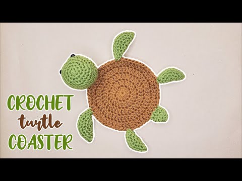 Häkelschildkröpfer Coaster | Häkel -Tutorial HQDefault