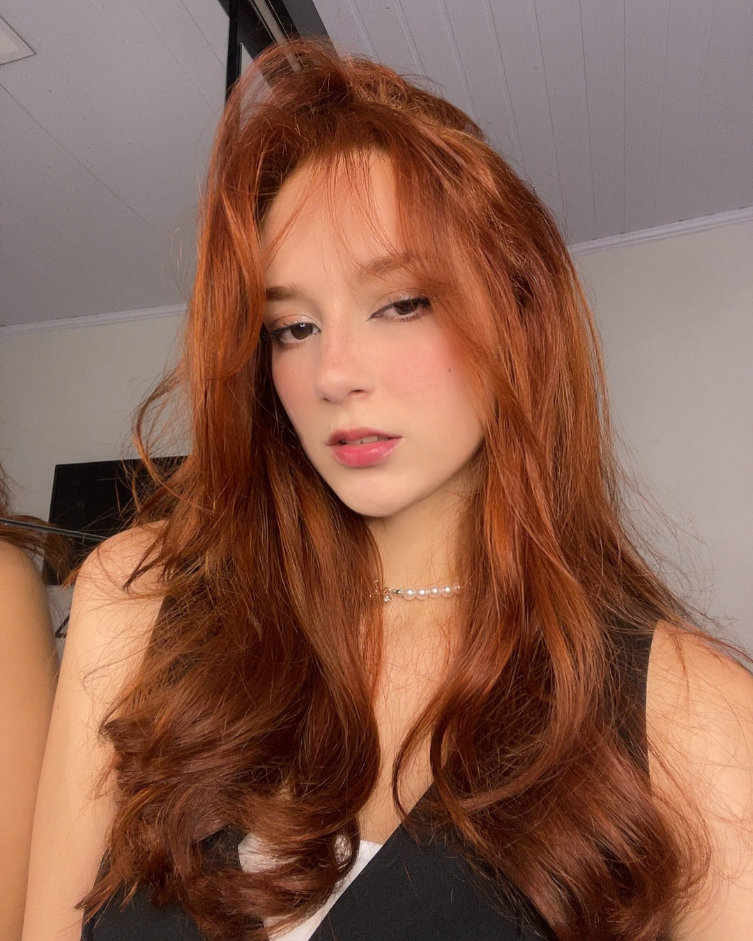 4. Mühelose Schichten in reichem Kupferginger (Ingwer Haarfarbe)