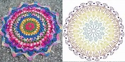 Traumfänger-Mandalas häkeln