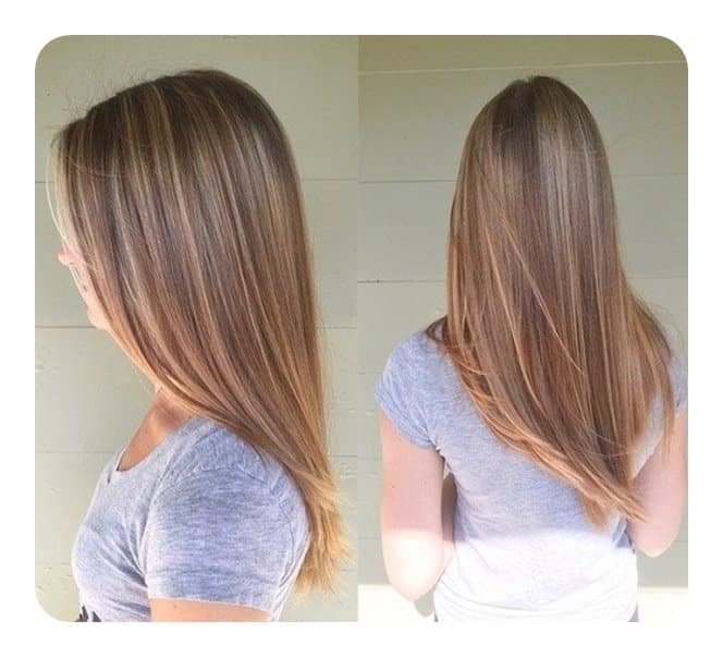 V-förmiger Haarschnitt und U-förmiger Haarschnitt – 57 wunderschöne Frisuren