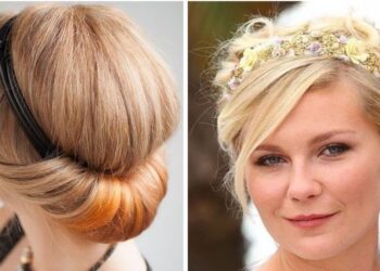 18 hübsche Hochsteckfrisur für kurze Haare