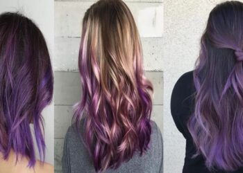 19 lila Balayage -Ideen von subtil bis lebendig