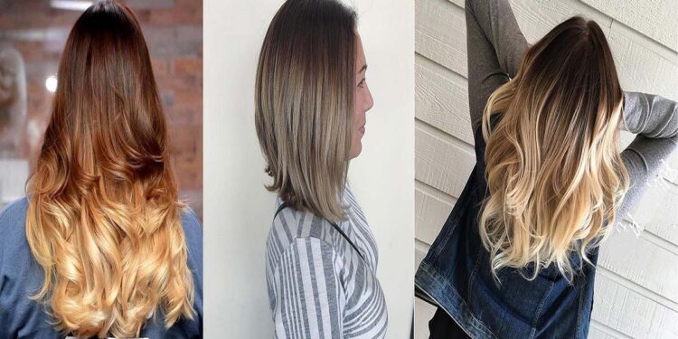 19 stilvolle Ombre -Farbideen für Brünetten