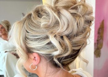 18 schöne Hochsteckfrisur Frisuren für mühelose Glamour
