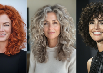 19 stilvolle lockige Haarschnitte für Frauen über 50