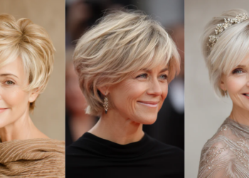 19 trendige Hochzeitsfrisuren für kurzes Haar für Frauen über 50 2025
