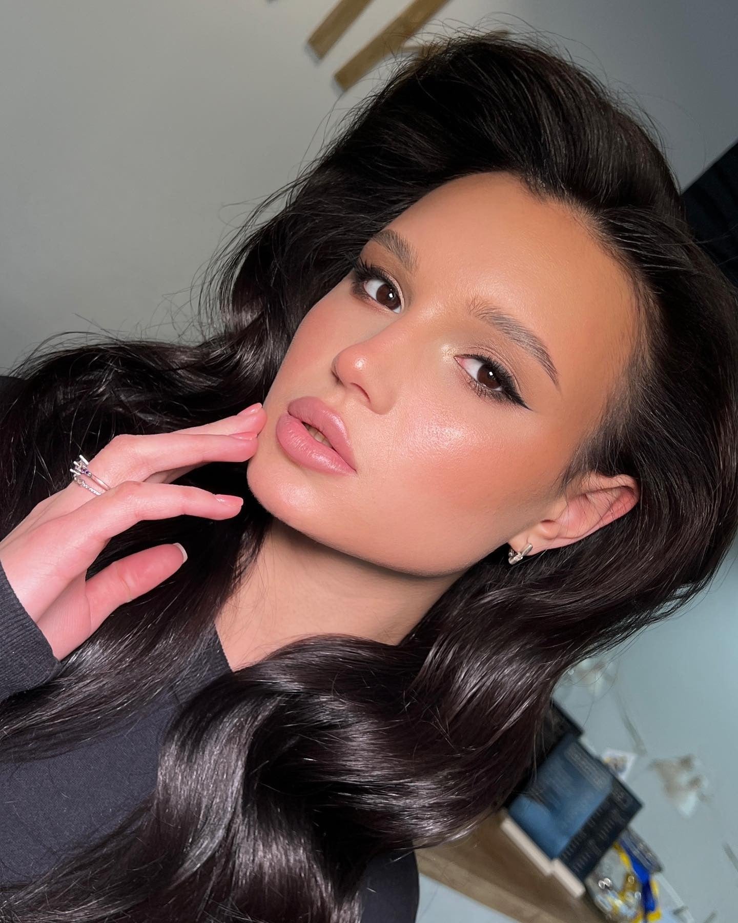 2. Seidene Rabenwellen (altes Geldhaar)