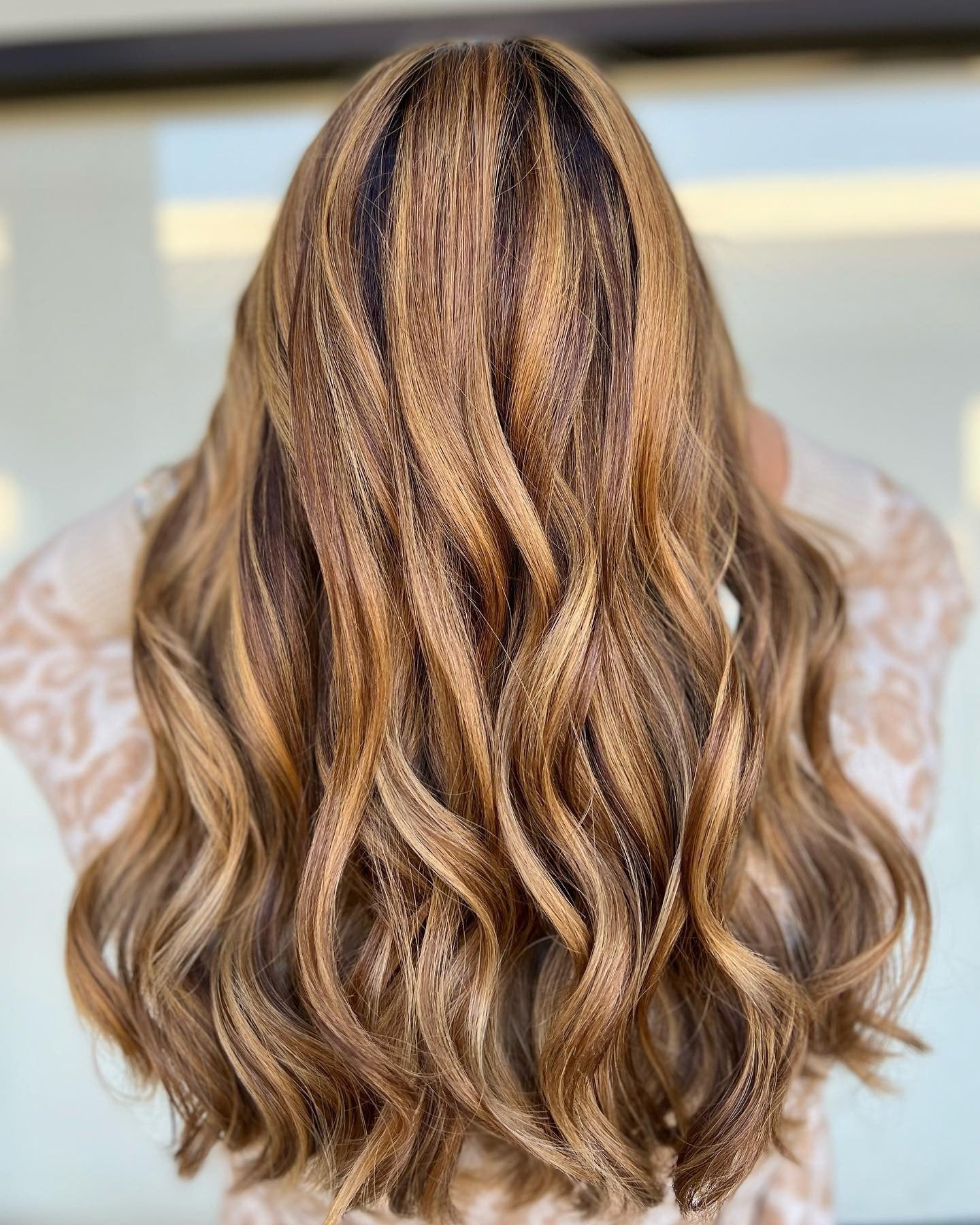2. Sonnenlicht goldene blonde Schichten mit dimensionalen Bändern (goldene blonde Haarfarbe)