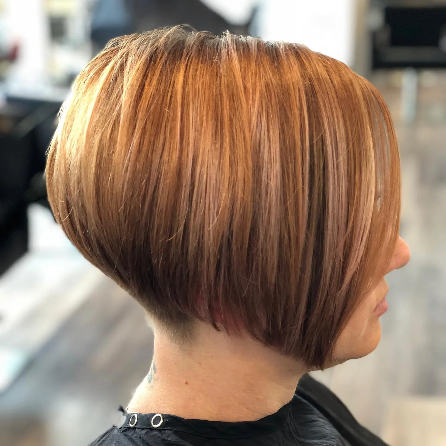 2. Spitz zulaufender Pixie-Bob mit warmem Kupferbraun (Pixie-Bob-Frisuren)